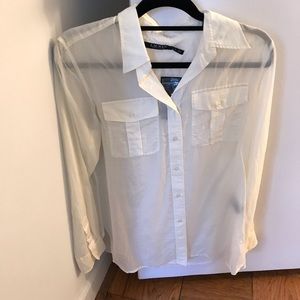 Ralph Lauren sheer shirt
